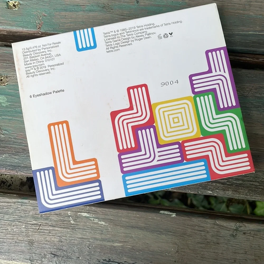 Brand new Tetris X Ipsy Block Party Eyeshadow Palette
